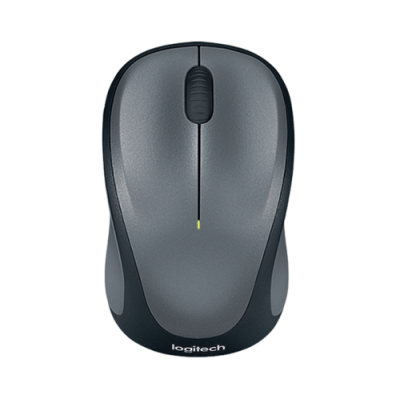 Миша Logitech M235, Gray/Black, USB, бездротова, оптична, 1000 dpi, 3 кнопки, 1xAA
