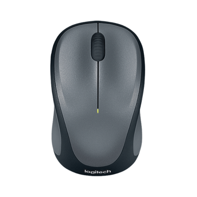 Миша Logitech M235, Gray/Black, USB, бездротова, оптична, 1000 dpi, 3 кнопки, 1xAA