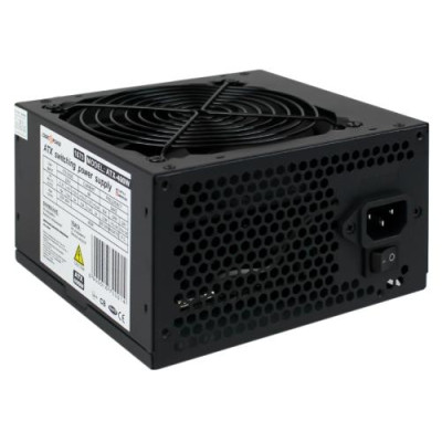 Блок живлення LogicPower 400W ATX-400W, 120 mm, 20+4pin, 1x4pin, SATA х 2, Molex 2x4pin, кабелі немодульні