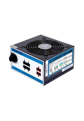 Блок живлення Chieftec 550W CTG-550C, 120 mm, 24+4pin, 1x4+4pin, SATA х 6, Molex 4x4pin, 2x6+2pin, кабелі модульні