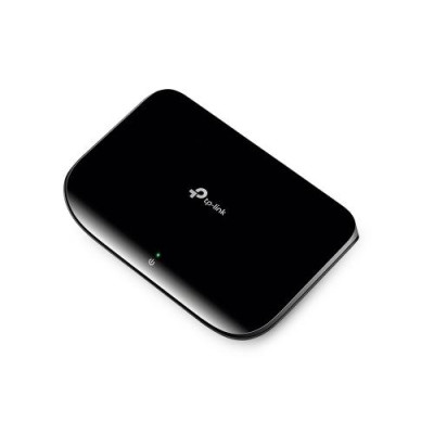 Комутатор TP-LINK TL-SG1005D, 5x100/1000 Mb/s, пластиковий корпус, некерований