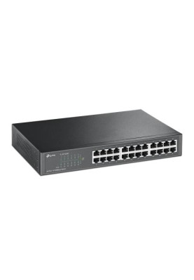 Комутатор TP-LINK TL-SF1024D, 24x10/100 Mb/s, металевий корпус, некерований