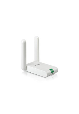 Мережевий адаптер USB TP-LINK TL-WN822N, White, до 300 Мбіт/с, 802.11n, WPS, USB 2.0, дві зовнішні антени 3 дБі