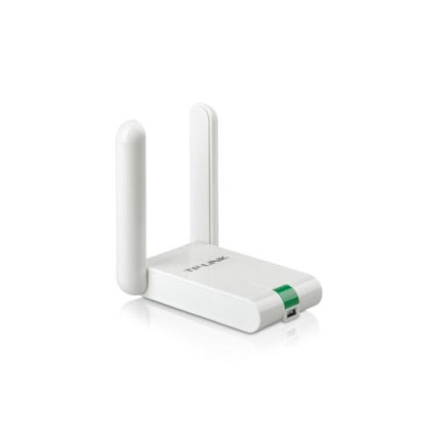 Сітковий адаптер USB TP-LINK TL-WN822N, White, до 300 Мбіт/с, 802.11n, WPS, USB 2.0, дві зовнішні антени 3 дБі