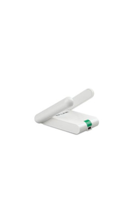 Мережевий адаптер USB TP-LINK TL-WN822N, White, до 300 Мбіт/с, 802.11n, WPS, USB 2.0, дві зовнішні антени 3 дБі