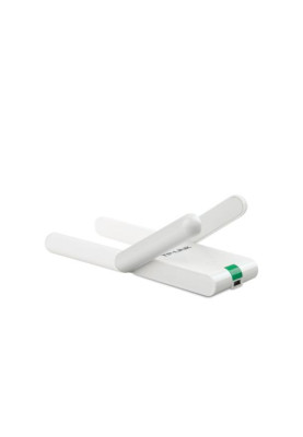 Мережевий адаптер USB TP-LINK TL-WN822N, White, до 300 Мбіт/с, 802.11n, WPS, USB 2.0, дві зовнішні антени 3 дБі