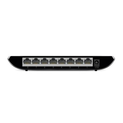 Комутатор TP-LINK TL-SG1008D, 8x100/1000 Mb/s, пластиковий корпус, некерований