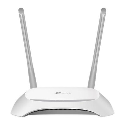 Роутер TP-LINK TL-WR840N, Wi-Fi 802.11b/g/n, до 300 Mb/s, 2.4GHz, 4 LAN 10/100 Mb/s, RJ45 10/100Mb/s (FE), 2 зовнішні незнімні антенни