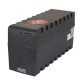 Джерело безперебійного живлення PowerCom RPT-1000A Schuko Black, 1000 ВА, 600 Вт, лінійно-інтерактивний, AVR, 3 розетки (Schuko), батарея 12В/9Аг x 1 шт