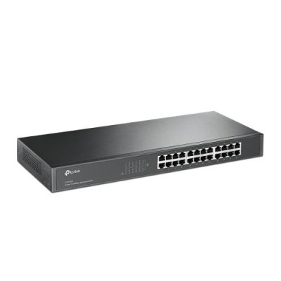 Комутатор TP-LINK TL-SF1024, 24xFE, 10/100 Mb/s, некерований, монтується у стійку