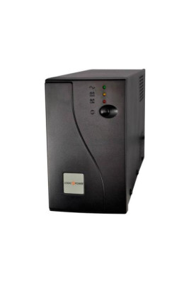 Джерело безперебійного живлення LogicPower U850VA / 2 розетки, 5 ступ. AVR, 7.5Ач12В. черный корпус