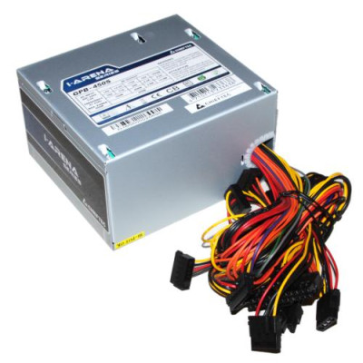 Блок живлення Chieftec 450W GPB-450S, 120mm, 20+4pin, 1x4pin, SATA х 5, Molex 3x4pin, 1x6+2pin, кабелі немодульні