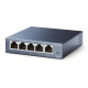 Комутатор TP-LINK TL-SG105, 5x100/1000 Mb/s, металевий корпус, некерований