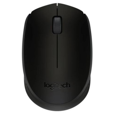 Миша бездротова Logitech M171, Black/Grey, USB (2.4 GHz), 1000 dpi, 3 кнопки, 1xAA (910-004424)