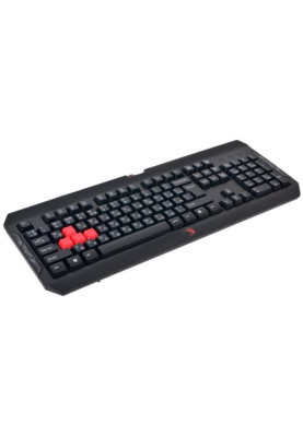 Клавіатура Bloody Q100 Black, USB, ігрова, мультимедійна