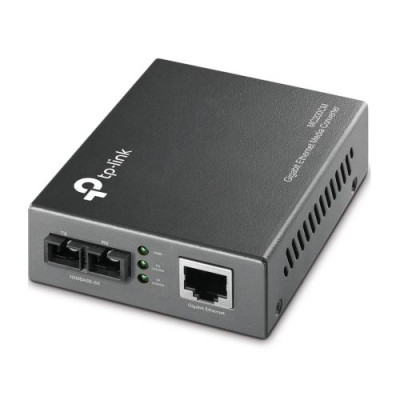 Медіаконвертер TP-LINK MC200CM, 1GEBase-TX-1GEBase-FX, MM, 0.5km, SC