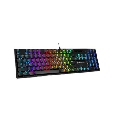 Клавіатура Bloody B820R, USB Black, ігрова, мультимедійна, механічна, підсвічування, Full Light Strike Blue