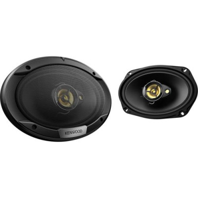 Автомобільна акустика Kenwood KFC-S6976 коаксіаль, 15х23см, 3 смуг, 80Вт, 87дБ, 44 - 18000Гц