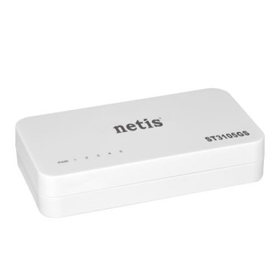 Комутатор Netis ST3105GS 5LAN 10/100/1000 Mb, Unmanaged