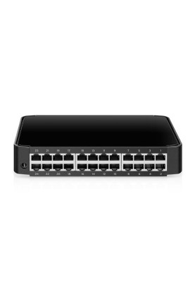 Комутатор TP-LINK TL-SF1024M, 24x10/100 Mb/s, пластмасовий корпус, некерований