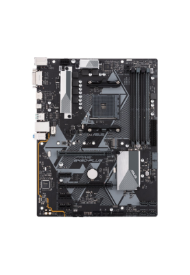 Мат.плата AM4 (B450) Asus PRIME B450-PLUS, B450, 4xDDR4, CrossFire, Int.Video(CPU), 6xSATA3, 1xM.2, 1xPCI-E 16x 3.0, 1xPCI-E 16x 2.0, 3xPCI-E 1x 2.0, ALC887-VD2, RTL8111H, 6xUSB3.1/8xUSB2.0, DVI-D/HDMI, ATX