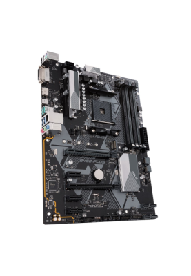 Мат.плата AM4 (B450) Asus PRIME B450-PLUS, B450, 4xDDR4, CrossFire, Int.Video(CPU), 6xSATA3, 1xM.2, 1xPCI-E 16x 3.0, 1xPCI-E 16x 2.0, 3xPCI-E 1x 2.0, ALC887-VD2, RTL8111H, 6xUSB3.1/8xUSB2.0, DVI-D/HDMI, ATX