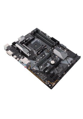 Мат.плата AM4 (B450) Asus PRIME B450-PLUS, B450, 4xDDR4, CrossFire, Int.Video(CPU), 6xSATA3, 1xM.2, 1xPCI-E 16x 3.0, 1xPCI-E 16x 2.0, 3xPCI-E 1x 2.0, ALC887-VD2, RTL8111H, 6xUSB3.1/8xUSB2.0, DVI-D/HDMI, ATX
