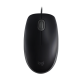 Миша Logitech B110 Silent, Black, USB, оптична, 1000 dpi, 3 кнопки, 1.8 м (910-005508)