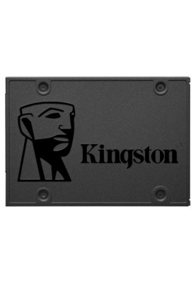 Твердотільний накопичувач SSD 480Gb, Kingston A400, SATA3, 2.5", 3D TLC, 500/450 МБ/с (SA400S37/480G)