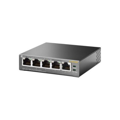 Комутатор TP-LINK TL-SG1005P 5 LAN 10/100/1000 Mb, некерований, металевий корпус