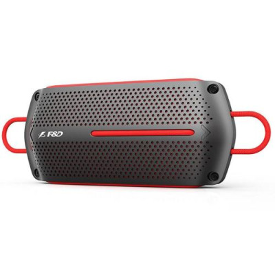 Колонка портативна 1.0 F&D W12 Black, 2x4 Вт, пластиковий корпус, Bluetooth, живлення від акумулятора, 1500 mAh, керування зверху