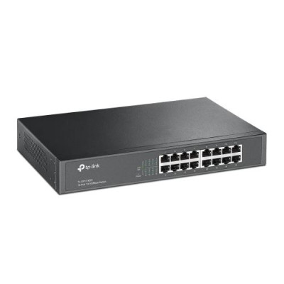 Комутатор TP-LINK TL-SF1016DS 16xFE, некерований, стійковий