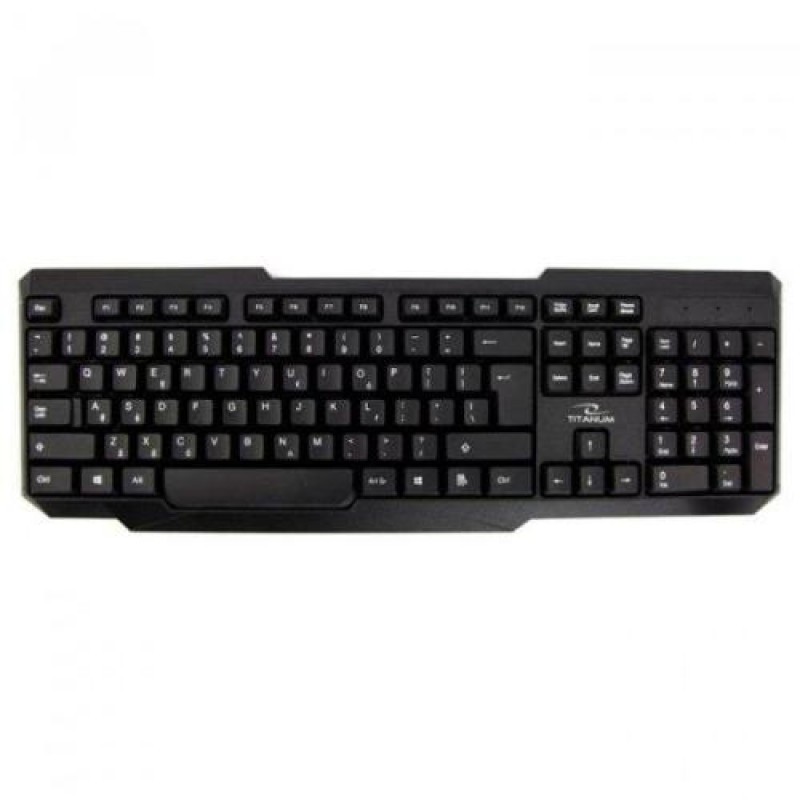 Комплект бездротовий Esperanza TK108UA, Black, USB (клавіатура+миша)