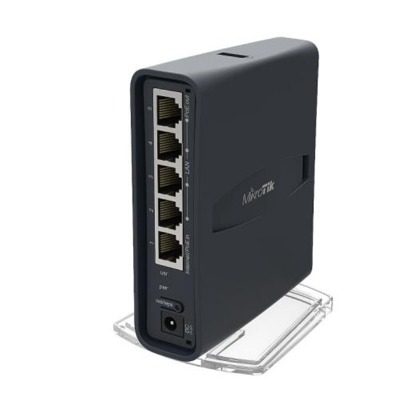 Роутер Mikrotik hAP ac lite (RB952UI-5AC2ND-TC), 5 LAN 10/100Mb