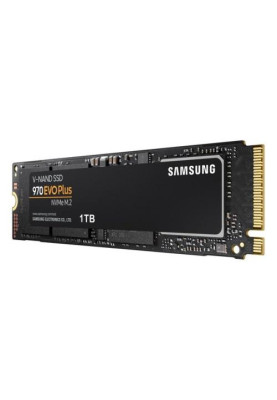 Твердотільний накопичувач SSD 1Tb, Samsung 970 Evo Plus, PCI-E 3.0 x4, M.2 2280, MLC 3-bit, 3500/3300 МБ/с ( MZ-V7S1T0BW)