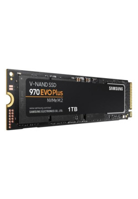 Твердотільний накопичувач SSD 1Tb, Samsung 970 Evo Plus, PCI-E 3.0 x4, M.2 2280, MLC 3-bit, 3500/3300 МБ/с ( MZ-V7S1T0BW)