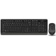 Комплект бездротовий A4tech Fstyler FG1010, Black+Grey, клавіатура+миша