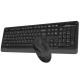Комплект бездротовий A4tech Fstyler FG1010, Black+Grey, клавіатура+миша