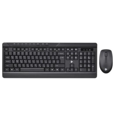Комплект бездротовий 2E MK410, Black, USB, до 10 м, 1200 т/д, 1xAA/1xAA (2E-MK410MWB)