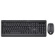 Комплект бездротовий 2E MK410, Black, USB, до 10 м, 1200 т/д, 1xAA/1xAA (2E-MK410MWB)