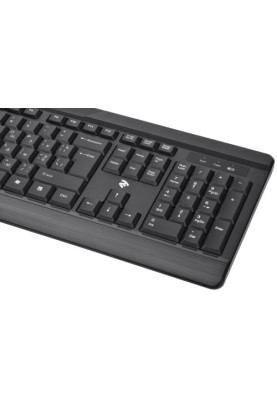 Комплект бездротовий 2E MK410, Black, USB, до 10 м, 1200 т/д, 1xAA/1xAA (2E-MK410MWB)