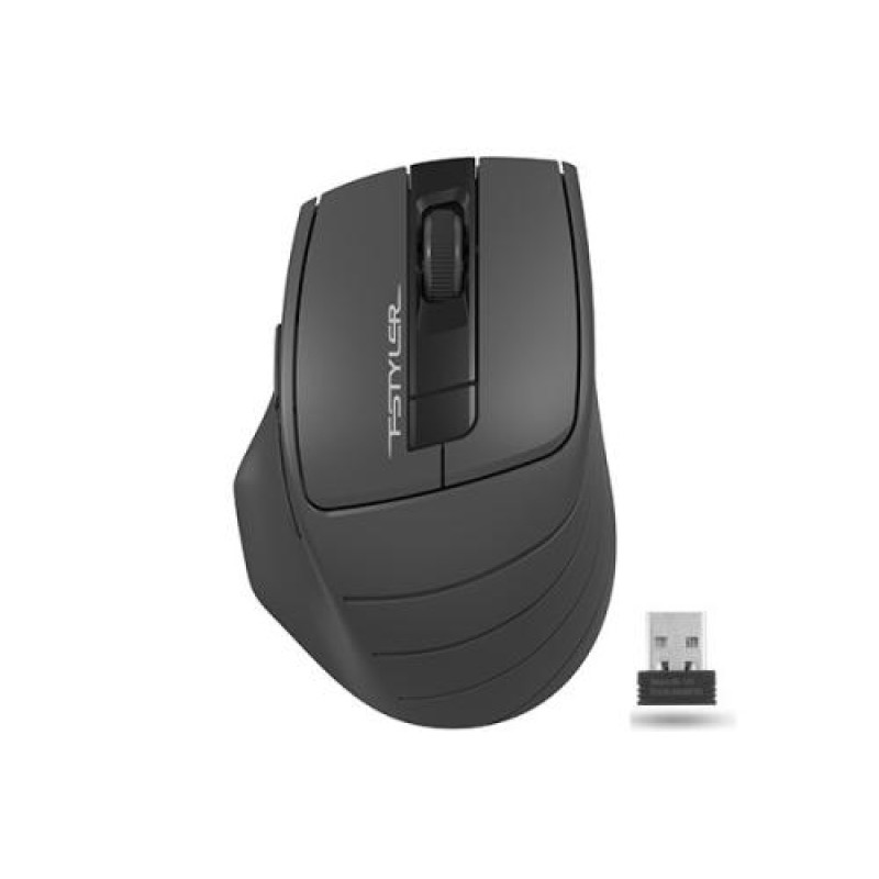 Миша A4Tech Fstyler FG30 2000dpi Black+Grey, USB, Wireless