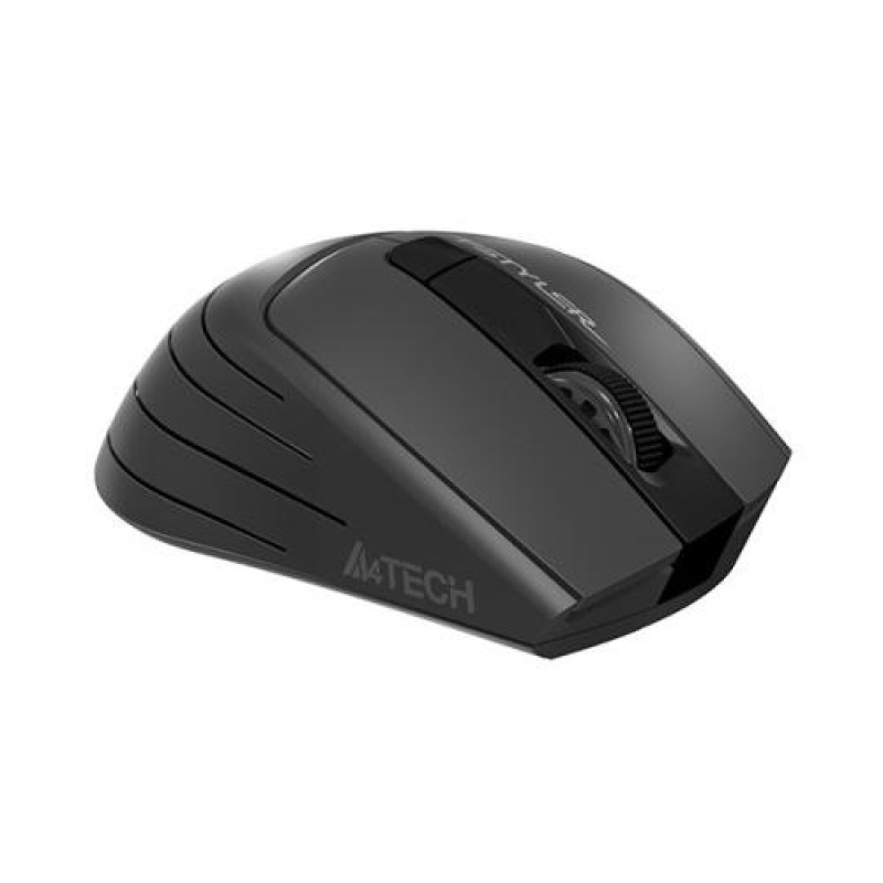 Миша A4Tech Fstyler FG30 2000dpi Black+Grey, USB, Wireless