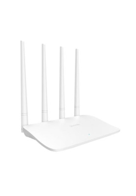 Роутер Tenda F6, Wi-Fi 802.11b/g/n, до 300 Mb/s, 2.4GHz, 3x10/100 Mb/s, RJ45 10/100Mb/s (FE), 4 зовнішні незнімні антени