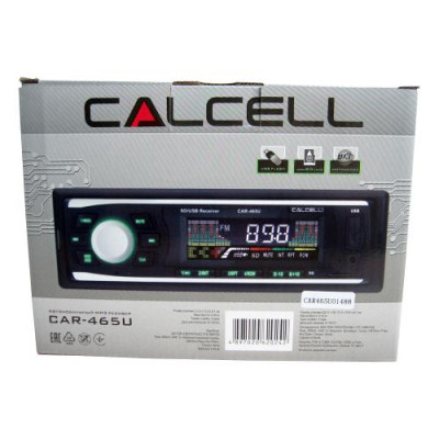 Автомагнітола CALCELL CAR-465U USB, 1 Din
