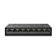 Комутатор TP-LINK LS1008G, 8x10/100/1000 Mb/s, пластмасовий корпус, некерований