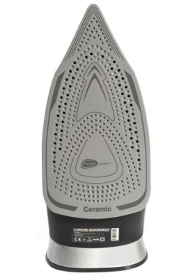 Праска Holmer HIC-2640, Blue/Black, 2600W, кераміка, паровий удар 140 г/хв, постійна подача пари 40 г/хв, вертикальне відпарювання, очищення від накипу