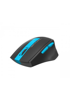 Миша A4Tech Fstyler FG30S, Gray/Blue, USB, бездротова, оптична, безшумна, 1000/1600/2000 dpi, 125 Hz, 6 кнопок, 1xAA