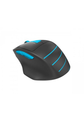 Миша A4Tech Fstyler FG30S, Gray/Blue, USB, бездротова, оптична, безшумна, 1000/1600/2000 dpi, 125 Hz, 6 кнопок, 1xAA