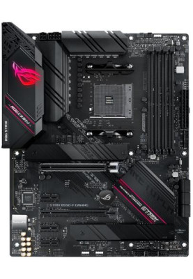 Мат.плата AM4 (B550) Asus ROG STRIX B550-F GAMING, B550, 4xDDR4, CrossFire, Int.Video(CPU), 6xSATA3, 2xM.2, 1xPCI-E 16x 4.0, 1xPCI-E 16x 3.0, 3xPCI-E 1x 3.0, ROG SupremeFX, I225-V, 8xUSB3.2/4xUSB2.0, HDMI/DP, ATX